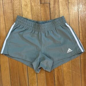 Adidas Women's Sage Green Running Shorts